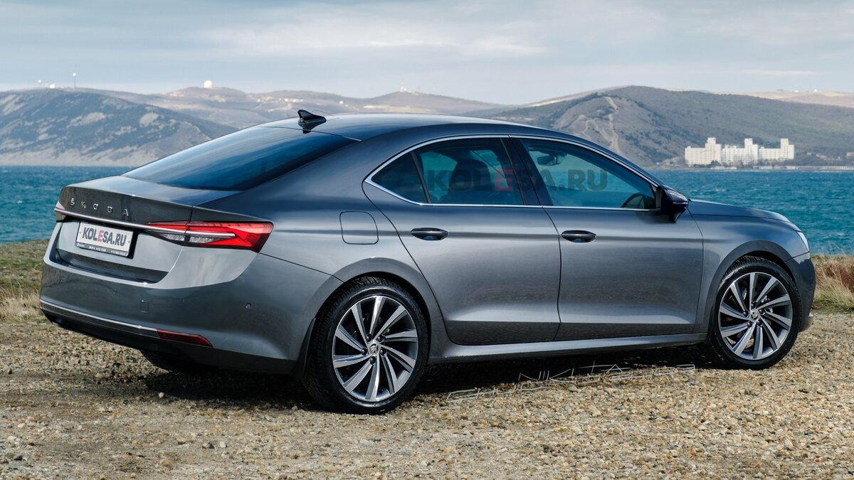    Рендер нового Superb