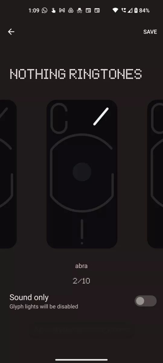    Скриншот с Nothing Phone (1)