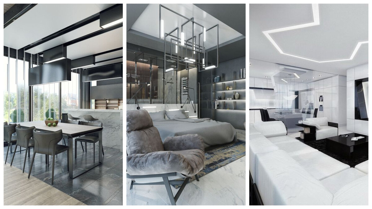 хай тек стиль в интерьере. хай тек основные черты. стиль hi-tech в интерьере. стиль хайтек внутри помещения. интерьер в стилехай тег.