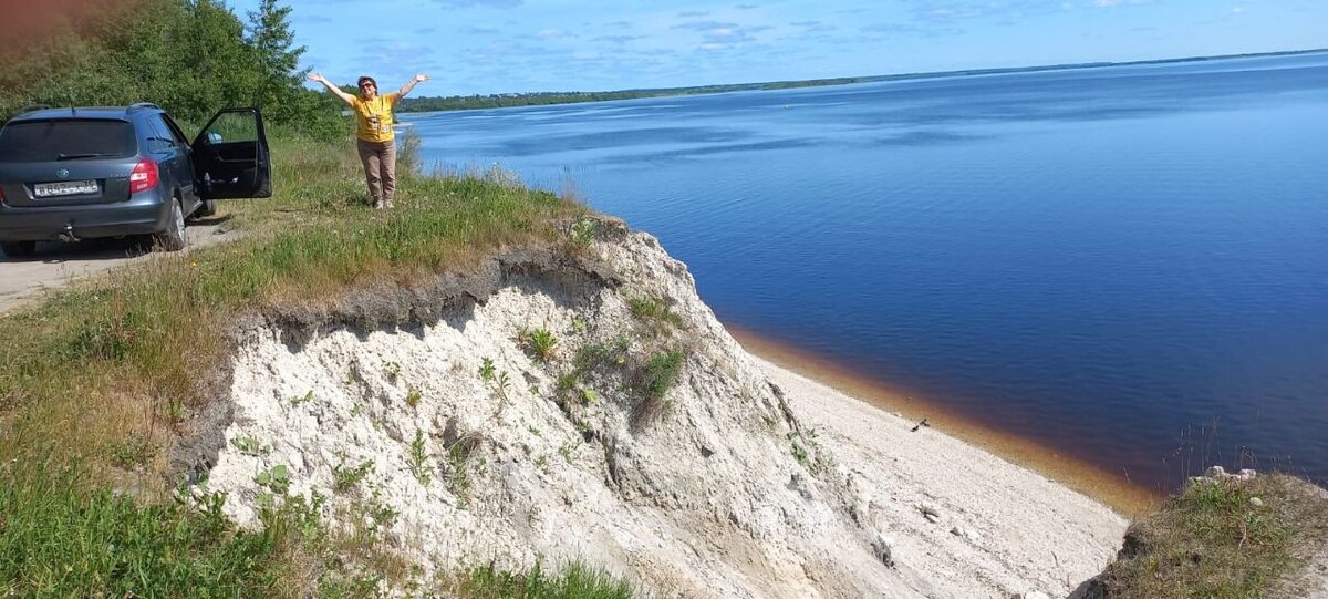 Берег Северной Двины Копачево