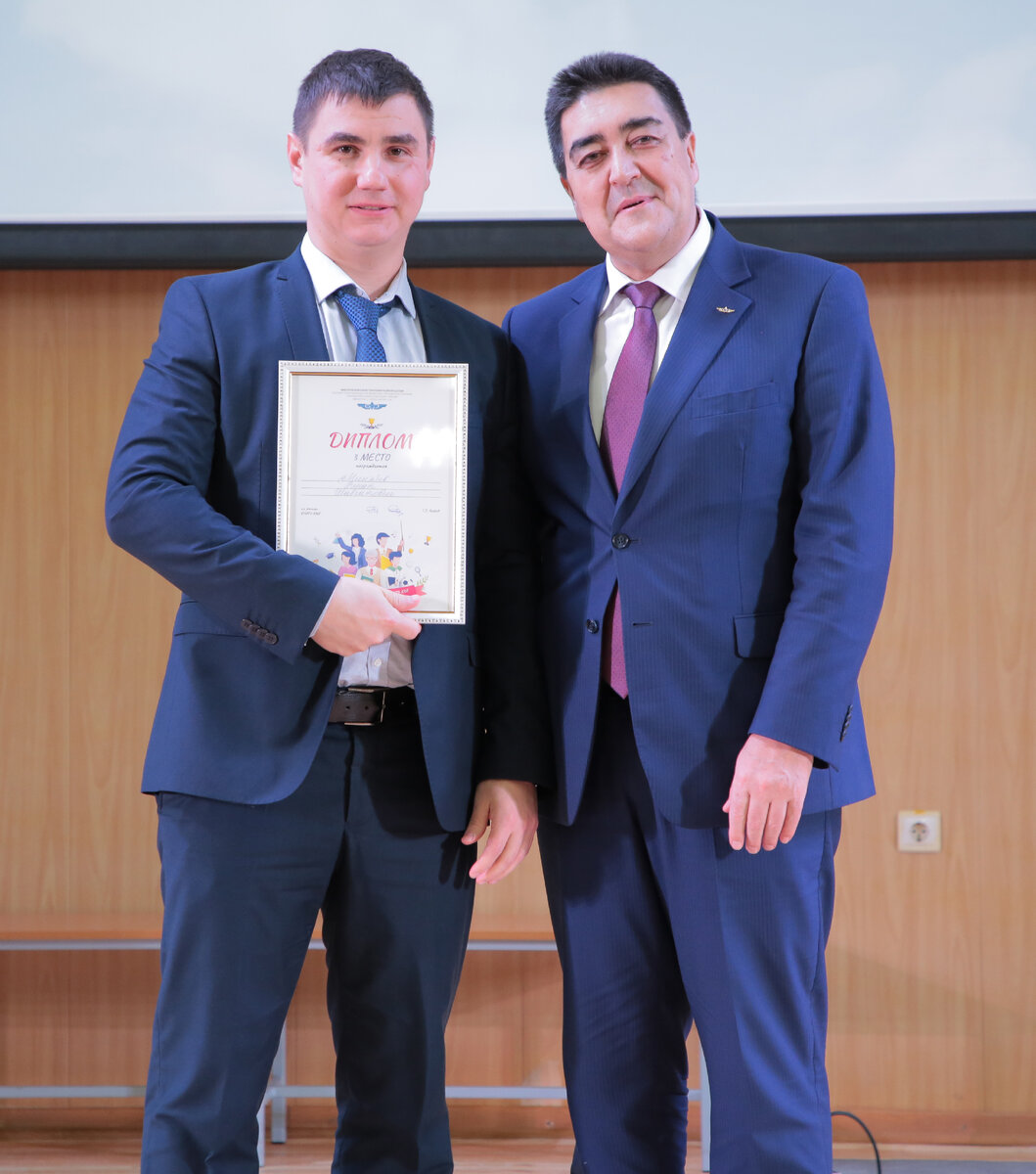 Ринат Минязев - призер конкурса «Лидеры КАИ-2022», Декабрь 2022 г.
