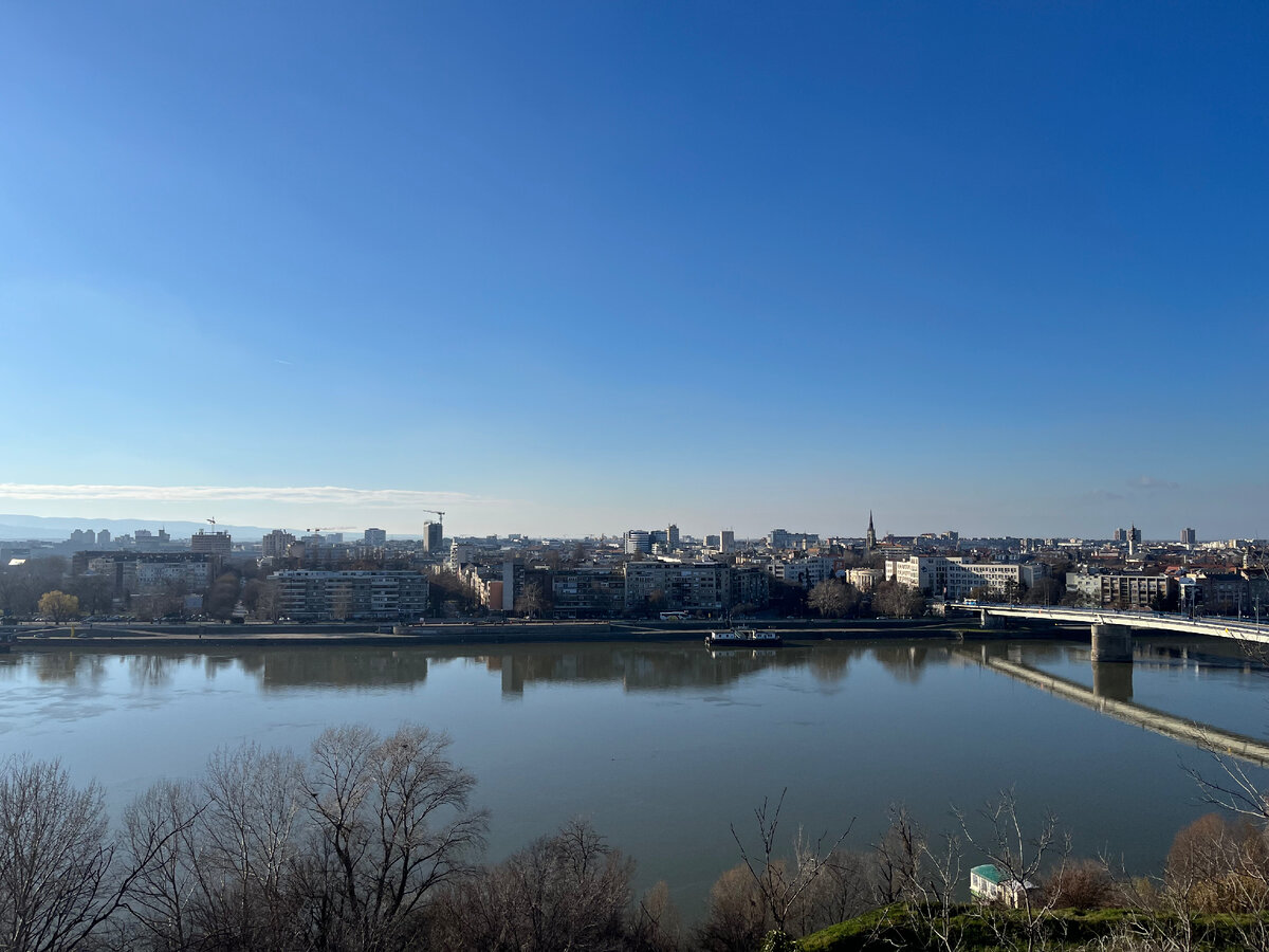 Панорама Нови-Сада, второго по популярности среди россиян города Сербии