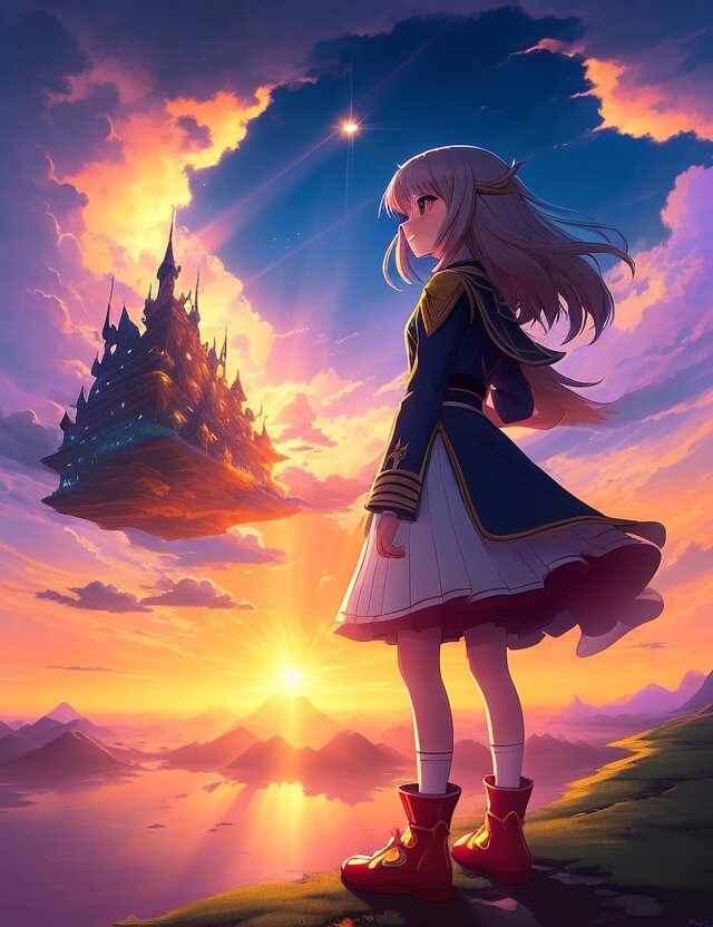 Аниме Фэнтези Небесные Хроники.