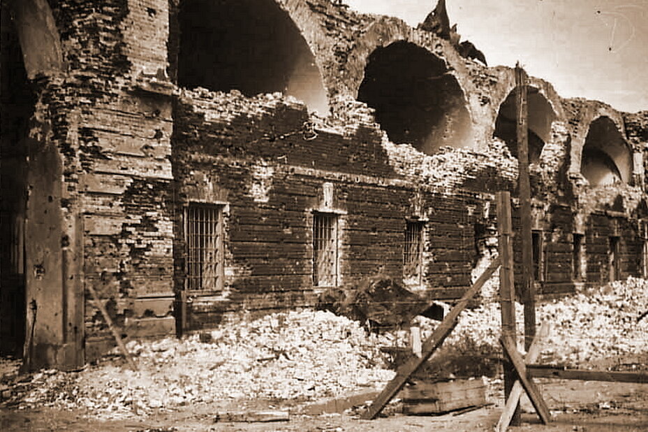 Стены Брестской крепости (источник: https://clck.ru/34sbrG)