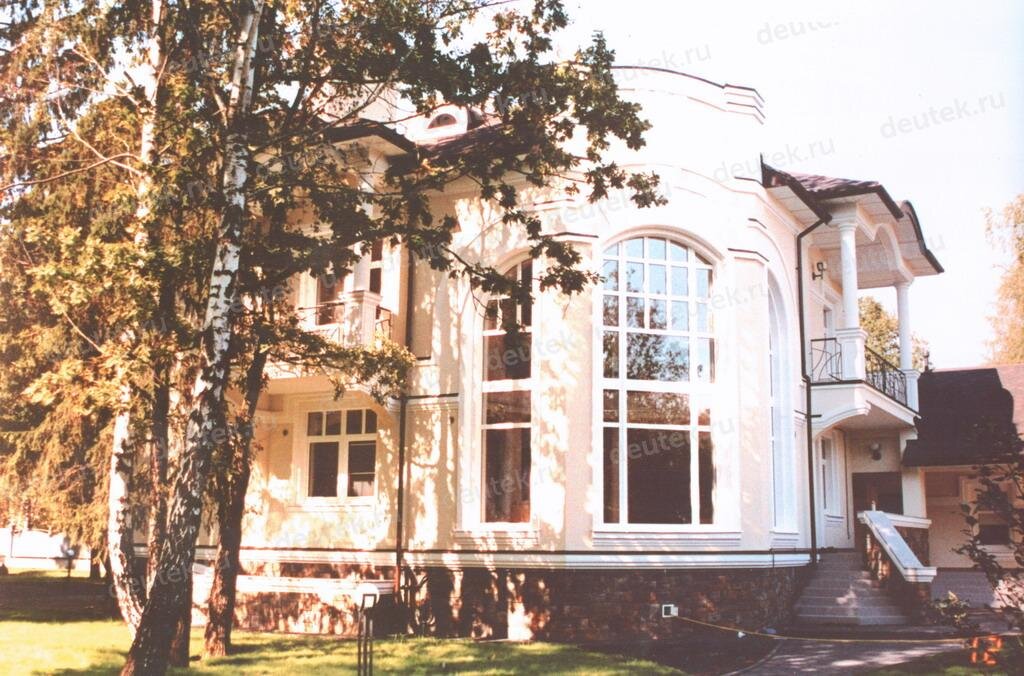 Трехэтажный особняк 466 м2 в стиле барокко - PA-31