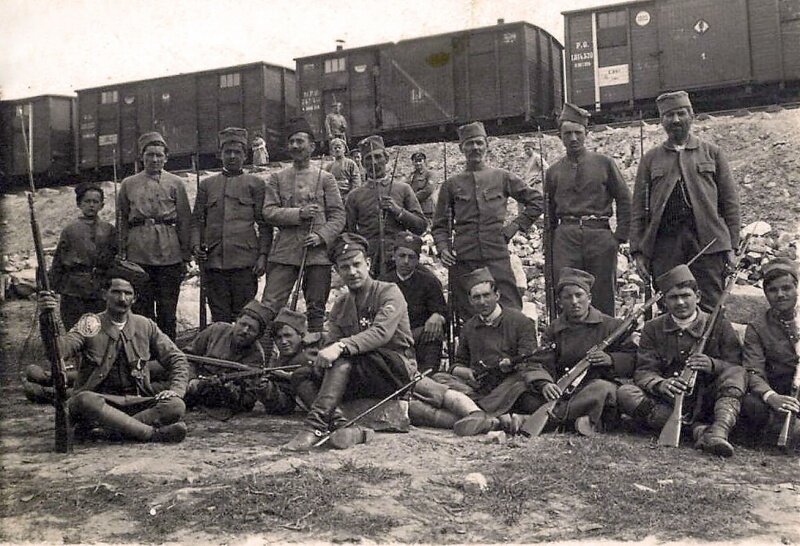 Бойцы Чехословацкого корпуса, 1919 год/ © ria1914.info