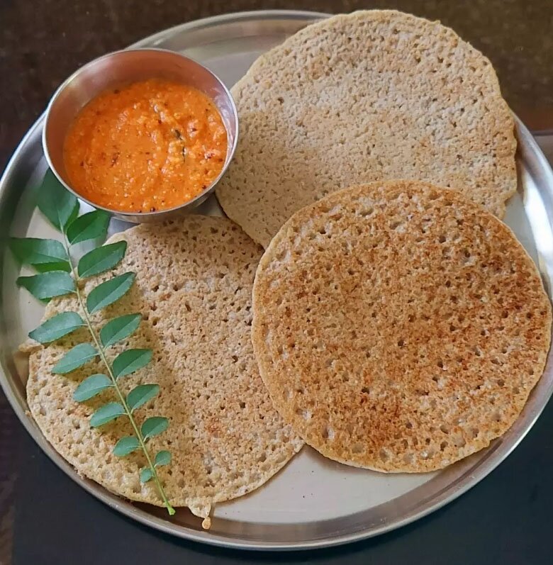 Dosa индийское блюдо