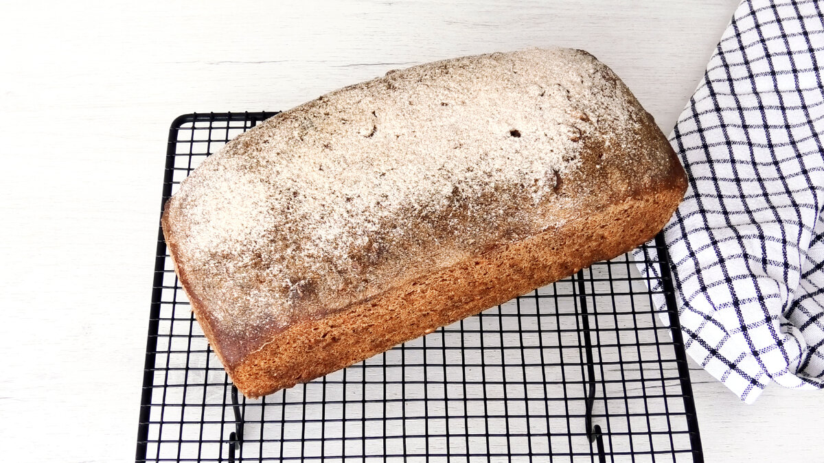 Пшенично- ржаной хлеб на ржаной закваске с семечками🌾🍞 | ПРОСТОРЕЦЕПТ |  Дзен