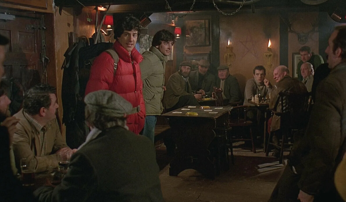 Кадр из фильма "Американский оборотень в Лондоне" (1981)