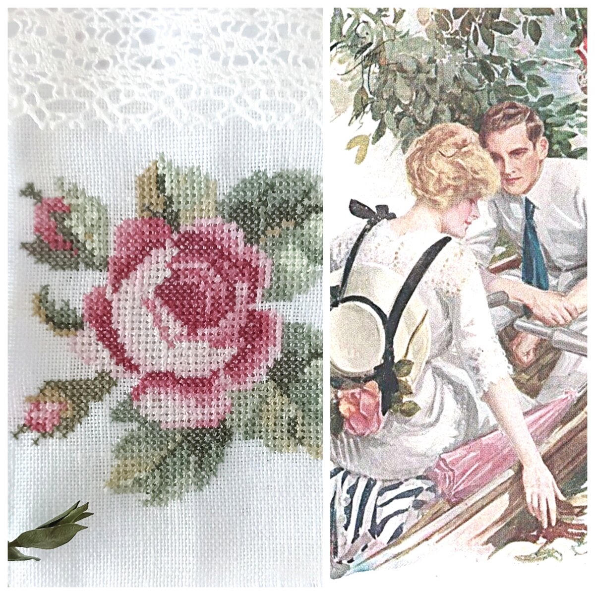 Нравится вышивка "под старину"