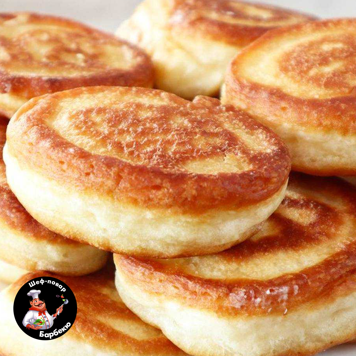 Пышные оладушки 