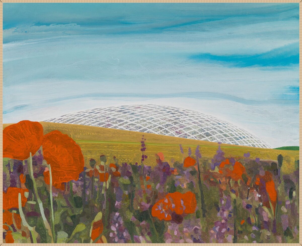 © Ханс Вандекеркхове (Hans Vandekerckhove). Норманнская теплица -2. 65x80 см. 2019