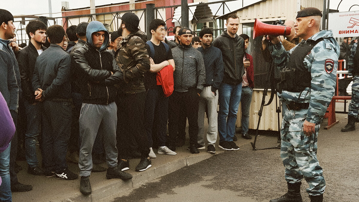 Таджики в москве беспредел сегодня