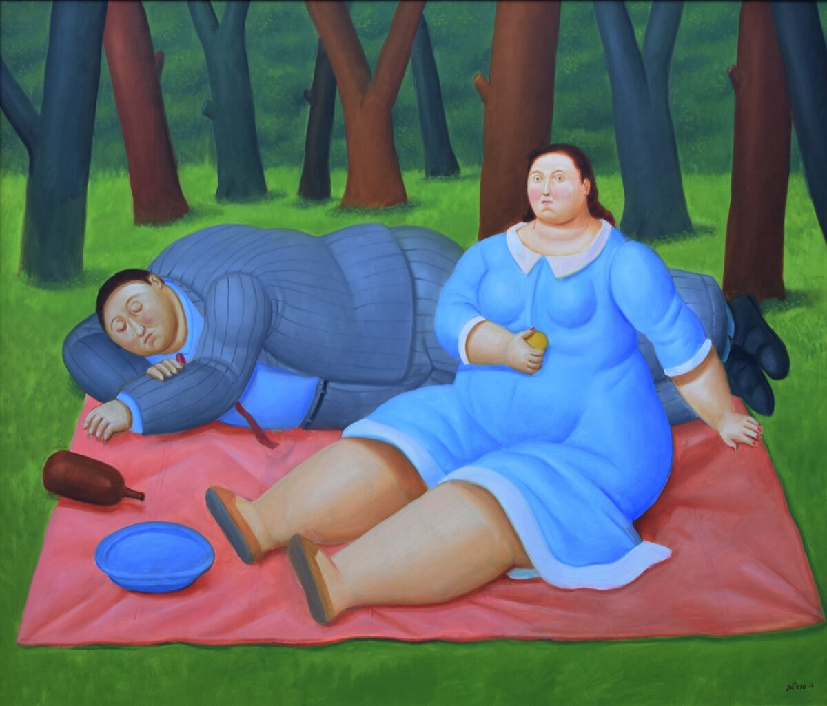 Художник Фернандо Ботего