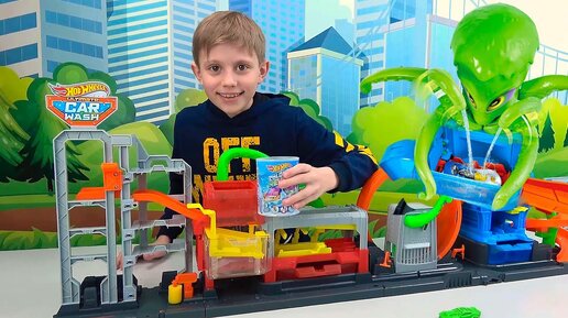 Download Video: ХОТ ВИЛС МАШИНКИ и СУПЕР АВТОМОЙКИ Hot Wheels Car Wash