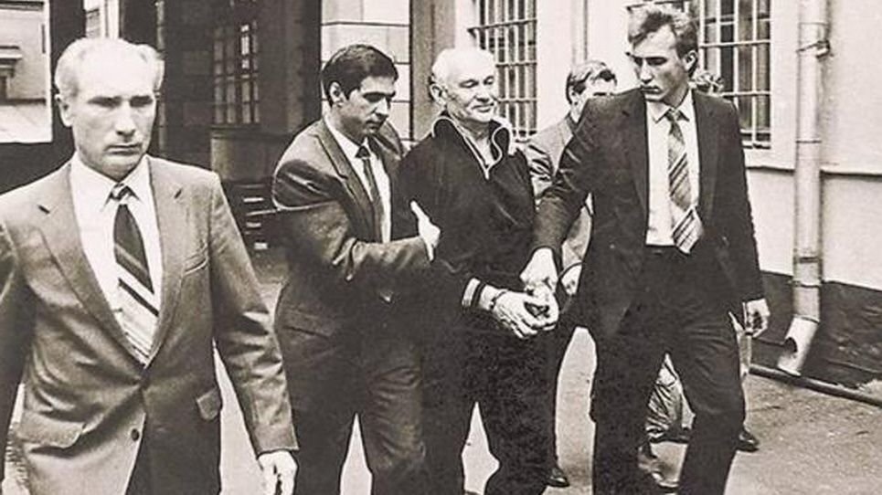 Арестованный Поляков. Фото из открытых источников