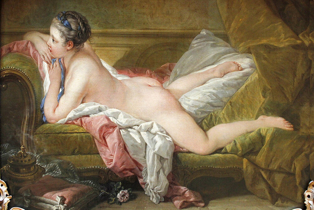     Фото: Wikipedia.org Франсуа Буше. Отдыхающая девушка. 1752 год