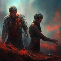 Изображение сгенерировано нейросетью по промту "Предательство и измена мужчины"