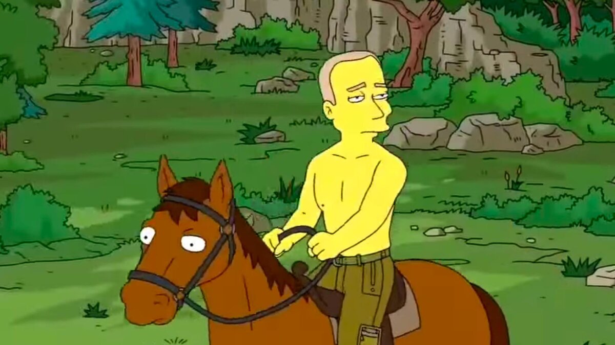 Путин в мультсериале «Симпсоны»