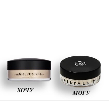 Пудра Anastasia Beverly Hills Loose Setting Powder / Матовая основа Kristall Minerals Cosmetics