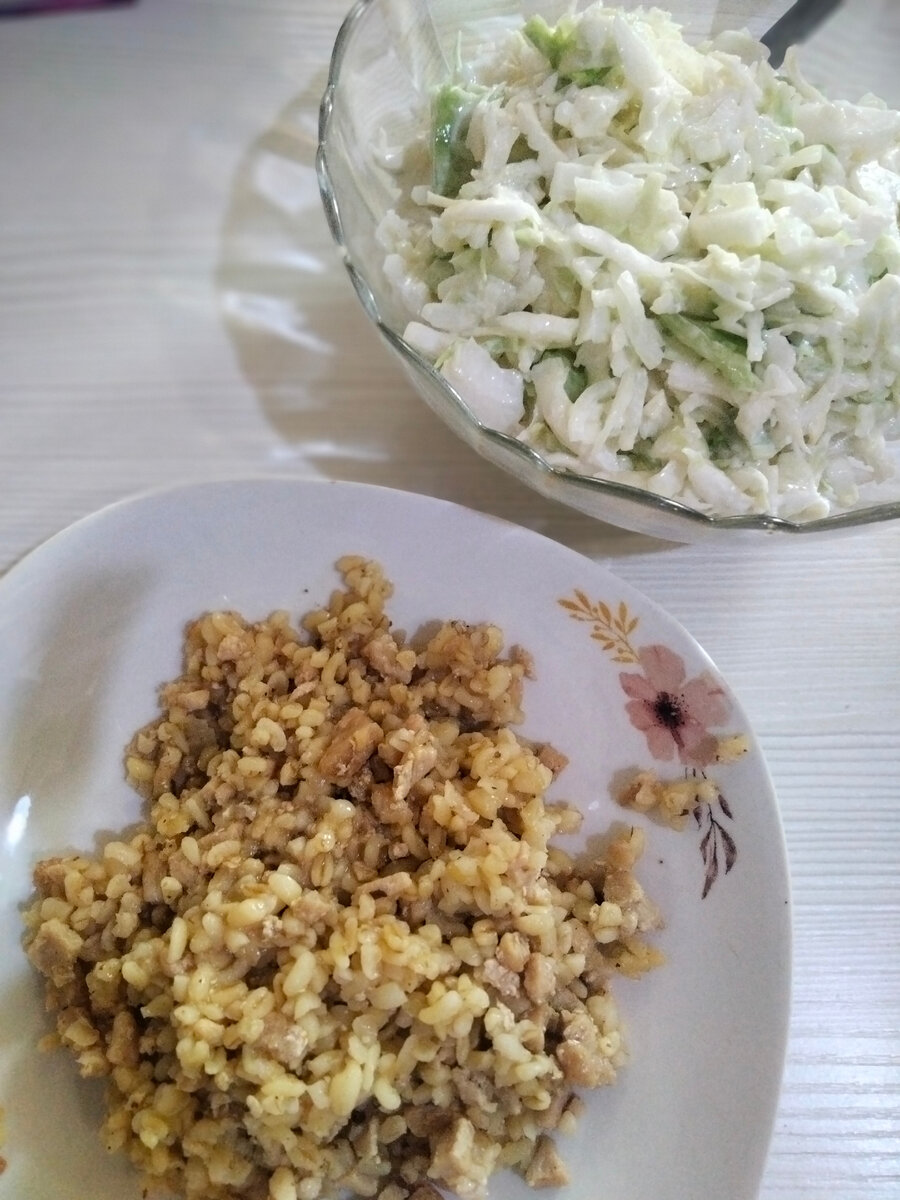 Булгур с курицей