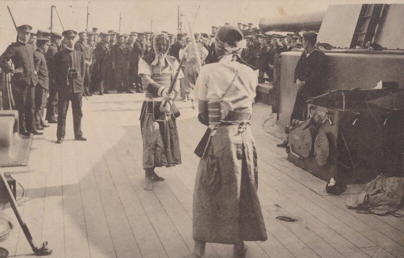 Кэндо как часть физической и идеологической подготовке на флоте