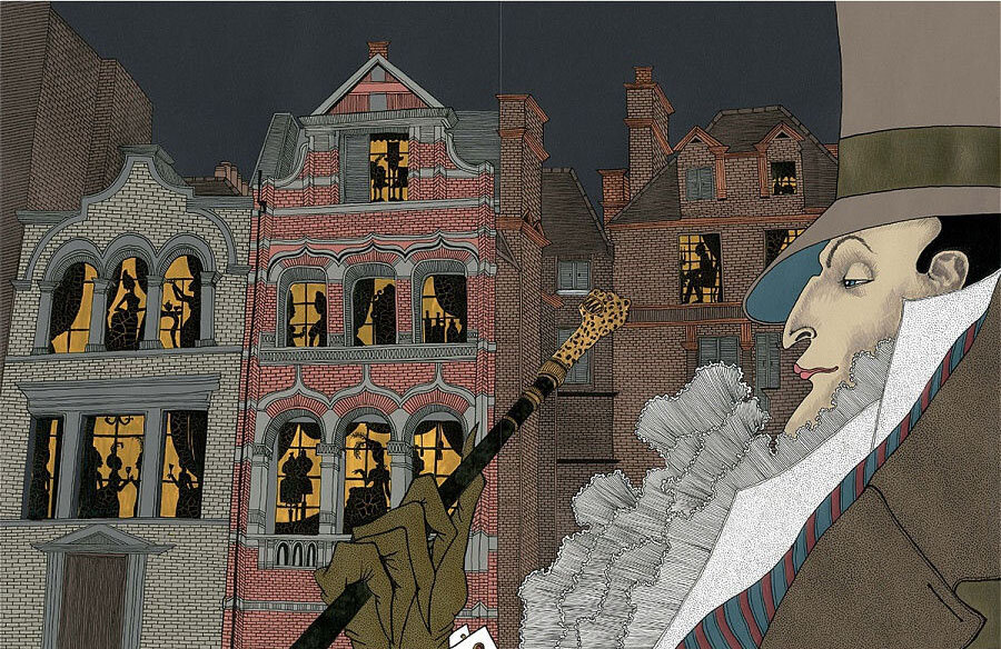 Иллюстратор Ксения Лаврова («Портрет Дориана Грея»)