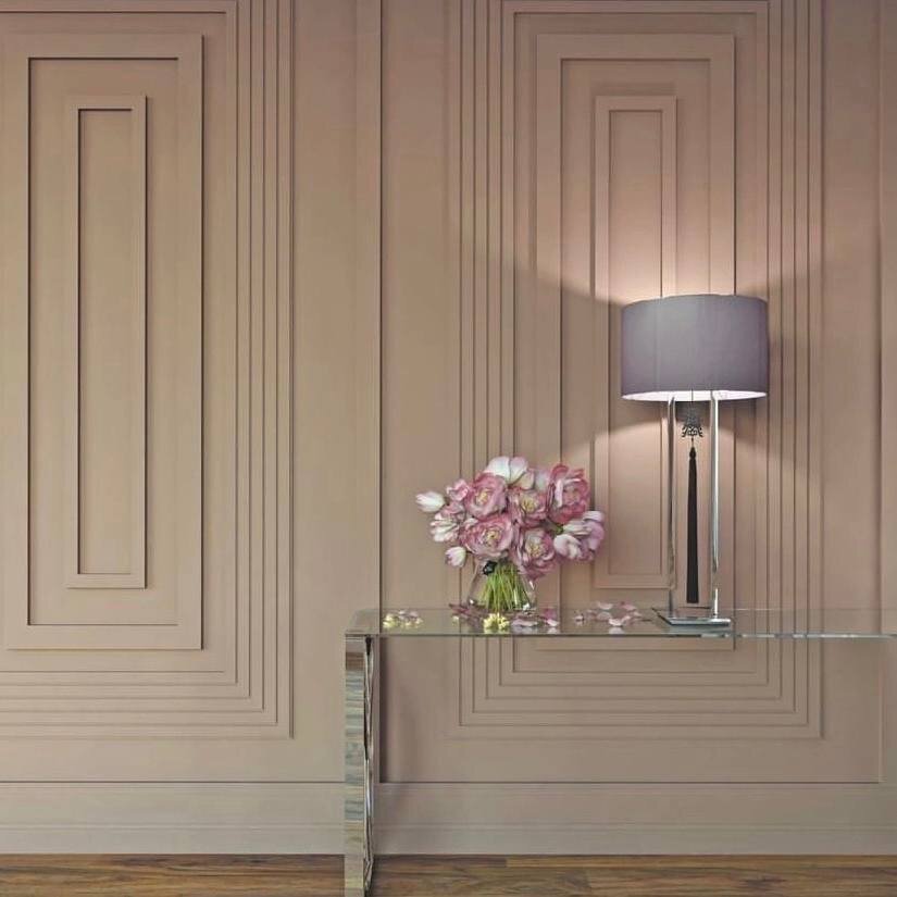 Пример использования декора Bello Deco для отделки гостиной