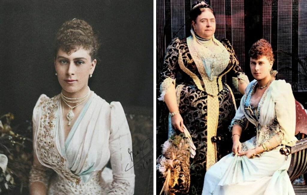 Мэй с мамой