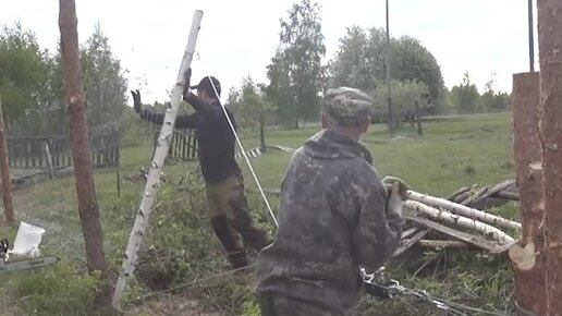 СашаЛера - Усадьба Белая Лошадь | Как быстро и дешево огородить свой ...