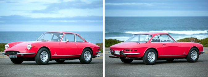 Двухместное купе. Двигатель V12 4390см3 продольно спереди. Мощность 320л.с. Момент 363Нм. Колесная база 2400мм Длина 4470мм Ширина 1670мм Высота 1300мм. Вес 1350кг Максимальная скорость 250км/ч Разгон до 100км/ч-7,0с.