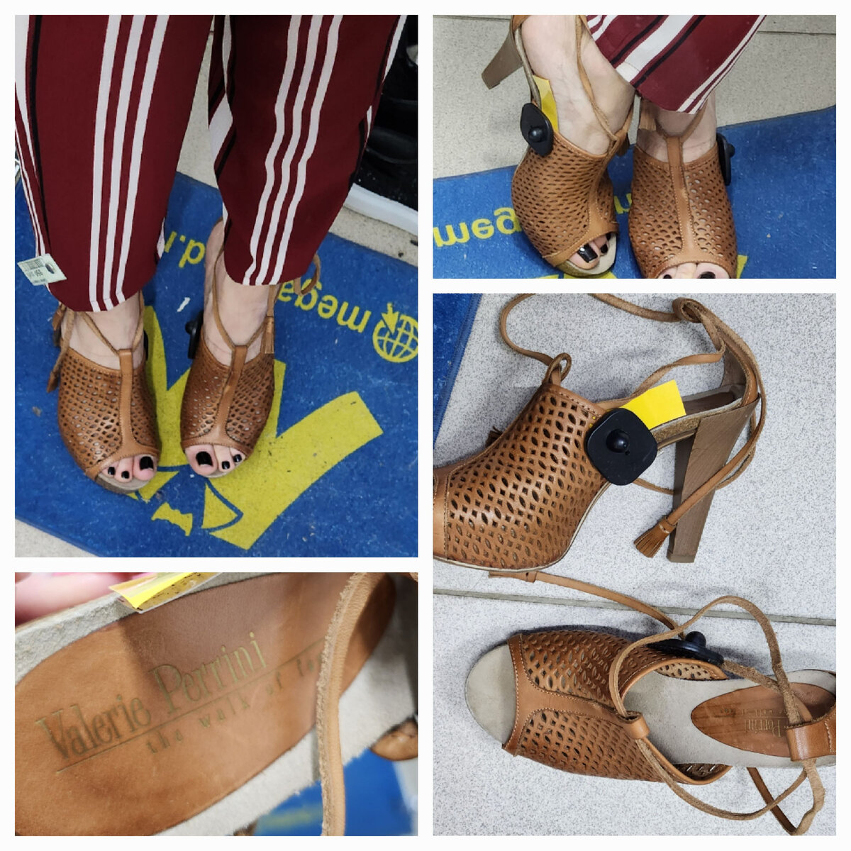 Испания. На ноге словно балетки,  абсолютно не ощущается высота каблука. 