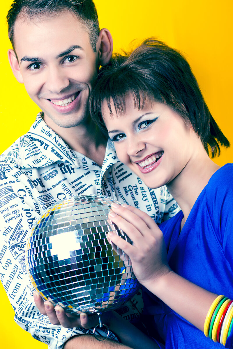 Дмитрий Осипов и Анна Борисова в проекте «80-е», 2010 