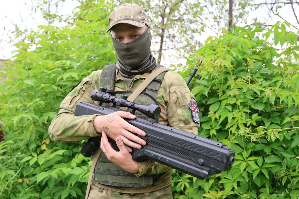    Боец подразделения «Охотники на ведьм» с позывным Бес Александр Димитровский © ИА REGNUM