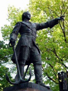 Памятник Петру Первому в Воронеже 