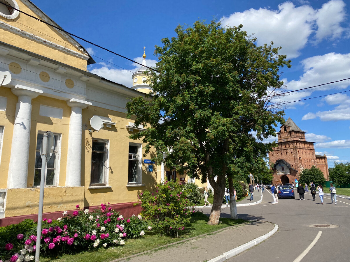 Фото автора. Мы уже дома, оба подтверждаем, что Коломна - это город с открытки! 