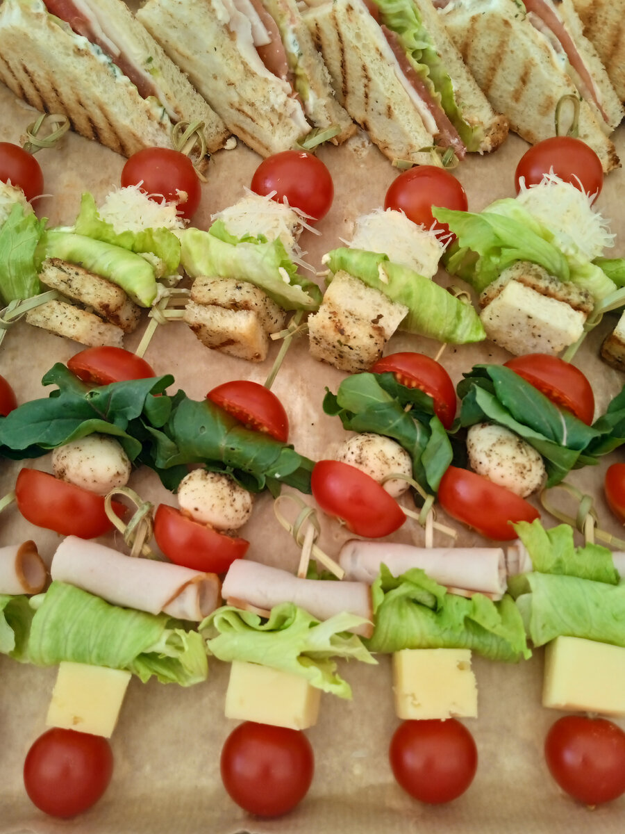 Канапе и сендвичи