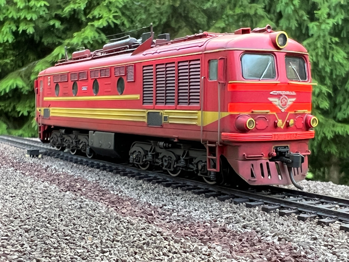 Модель после состаривания