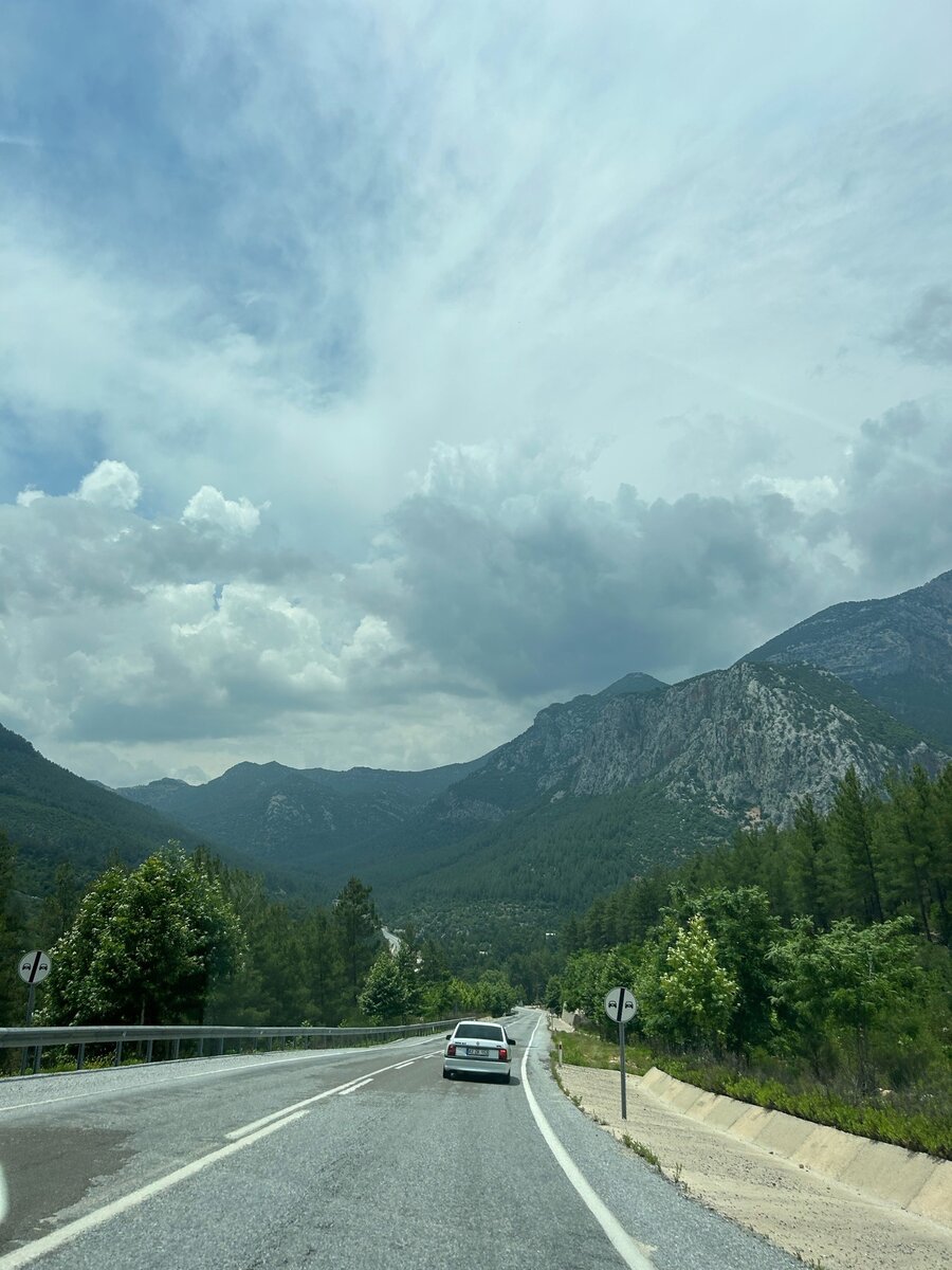 дорога к каньону