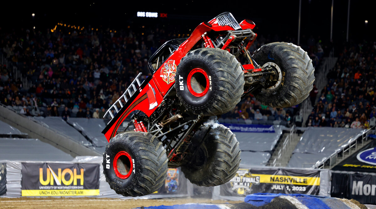 Monster Track Monster Jam - это захватывающее автоспортивное мероприятие, которое предлагает зрителям незабываемые впечатления от увиденного.