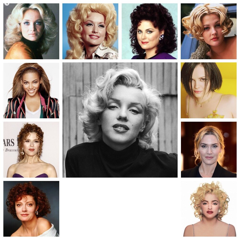 кибби ларсон типажи. типаж романтика по кибби. мэрилин монро типаж по кибби. вивьен ли кибби. типаж романтика по кибби.