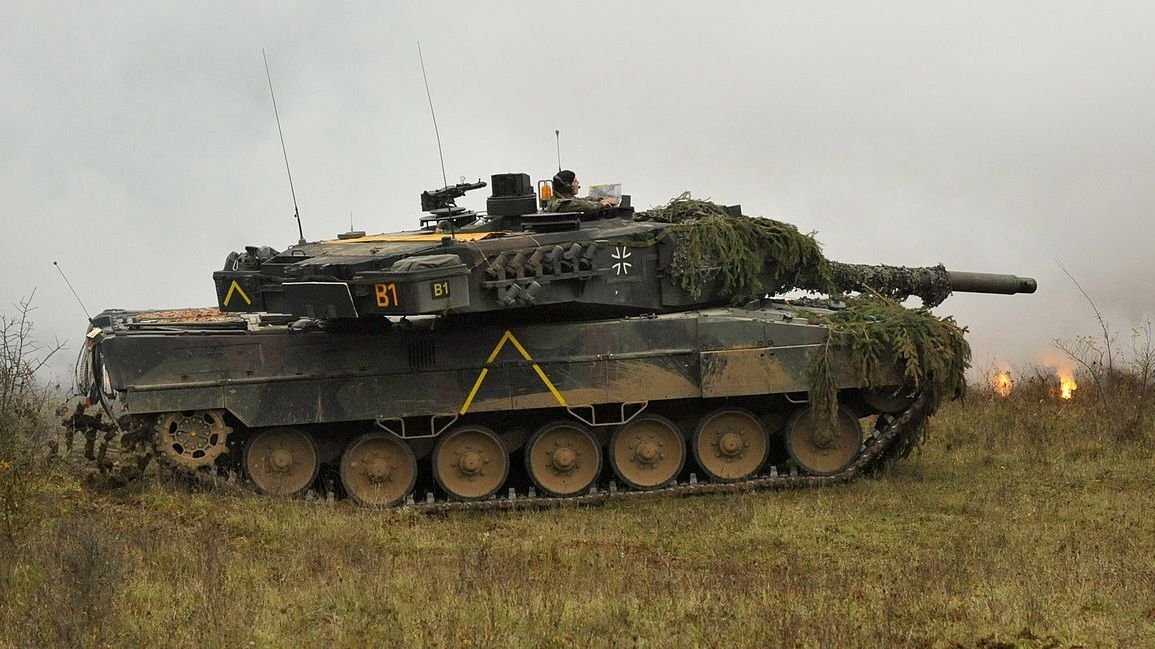Основной боевой танк Leopard 2A4 бундесвера. Фото: commons.wikimedia.org