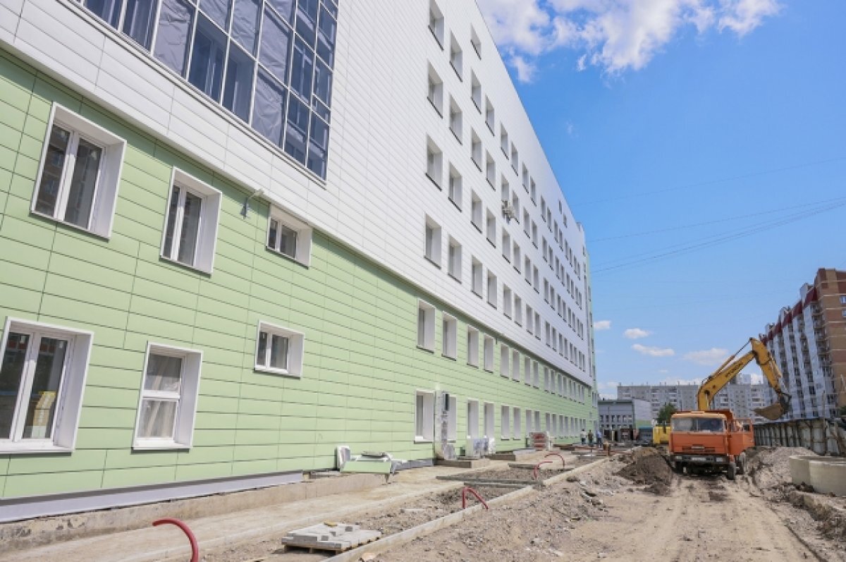    Поликлинику планируют открыть осенью.