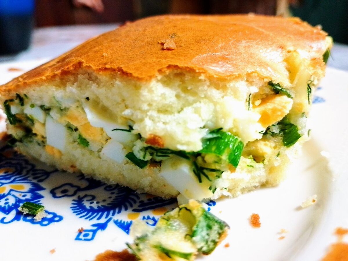 Мой пирог в разрезе