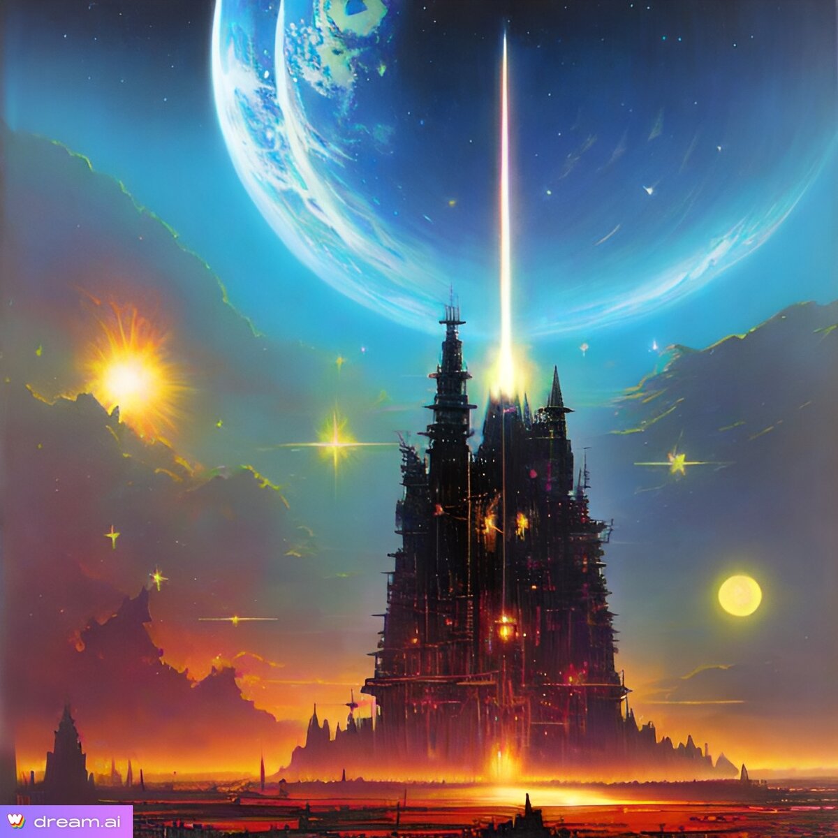 Весь рассказ сгенерирован нейросетью