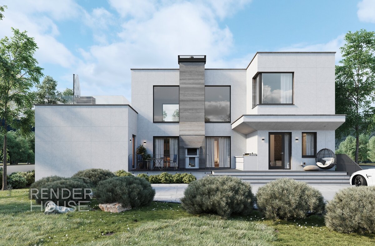 Проект НОВОГОРСК, Render House 