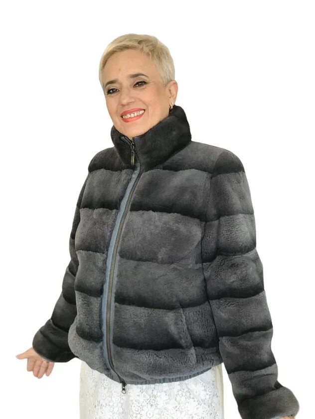 Полная переделка куртки из меха бобрика. Ателье Ирины Берзиной.