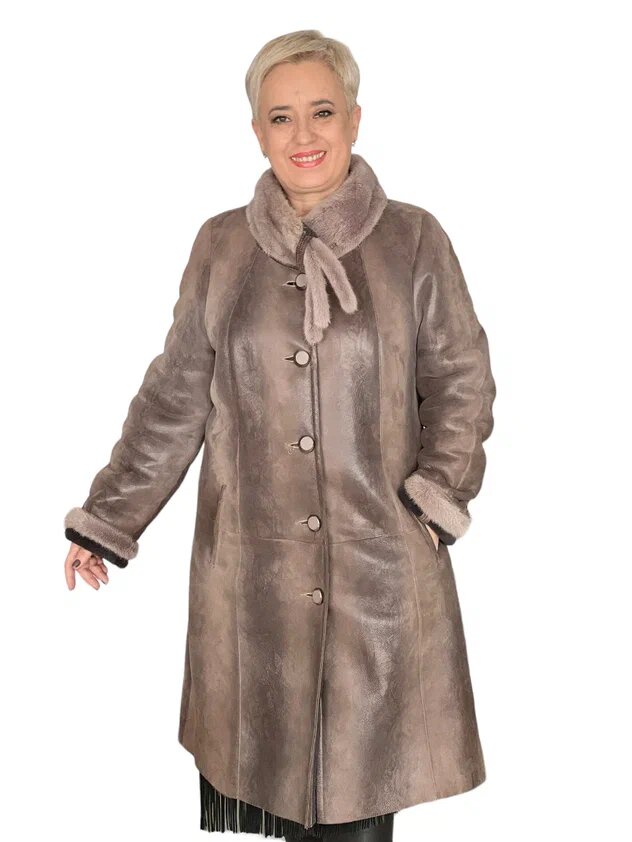 Реконструкция дубленки. Ателье Ирины Берзиной.