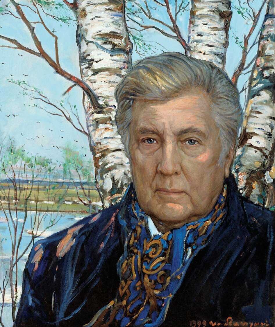 Илья Глазунов (1930-2017). "Автопортрет".
