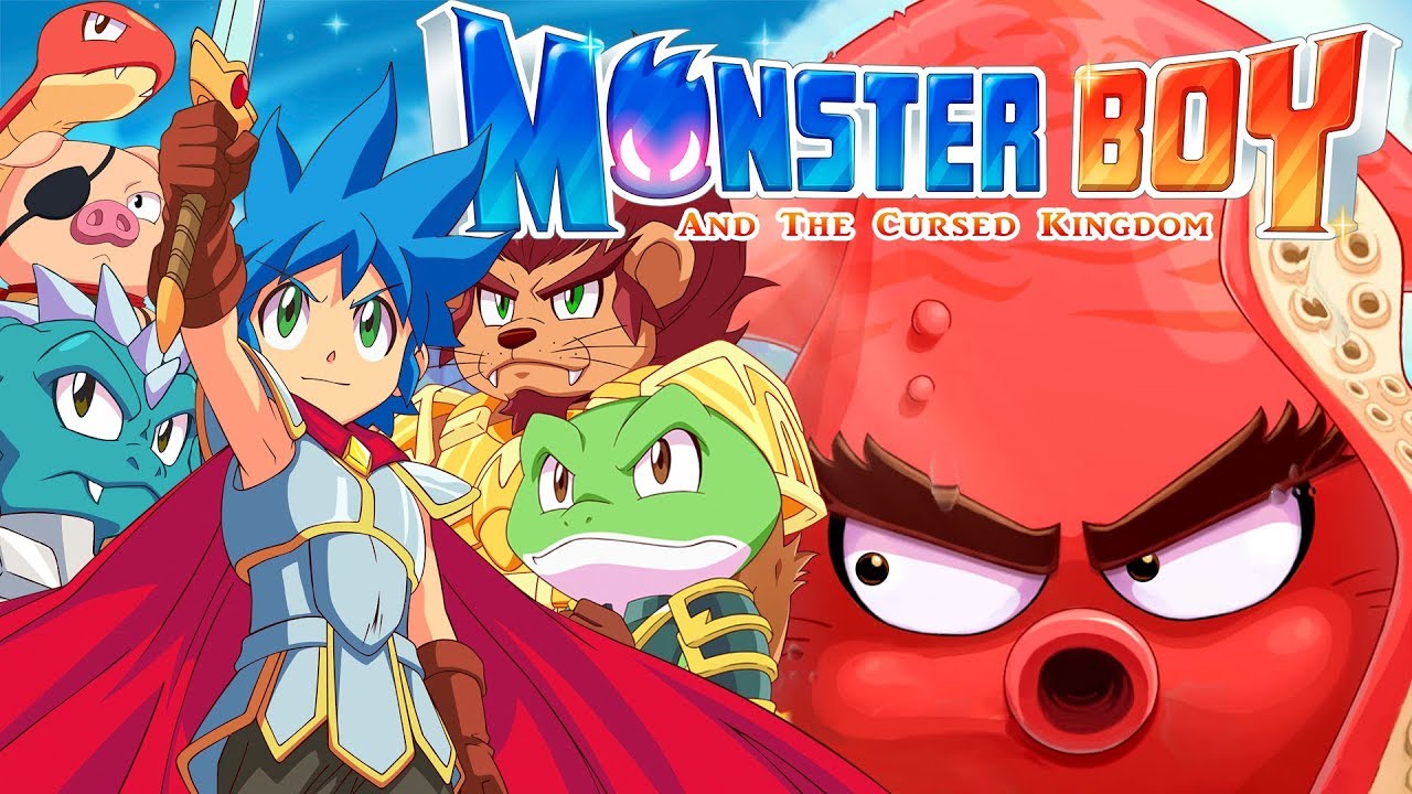 МАЛЬЧИК СТАЛ МОНСТРОМ! НОВЫЙ ПЛАТФОРМЕР ОТ СОЗДАТЕЛЕЙ WONDER BOY! MONSTER  BOY AND THE CURSED KINGDOM